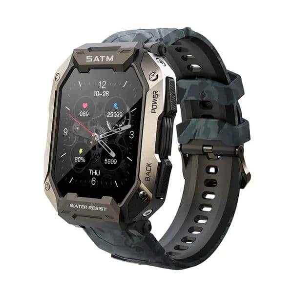 IP68 5ATM Waterproof Smartwatch 3