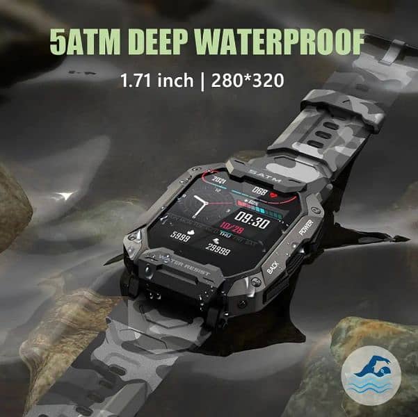 IP68 5ATM Waterproof Smartwatch 10