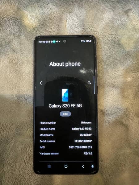 Samsung Galaxy S20 FE 0