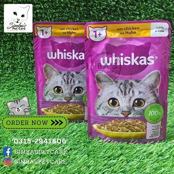 Whiskas wet food range 8