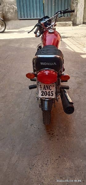 Honda 125# Model 1-08-2022 7