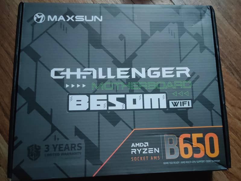 Maxsun Challenger B650M WiFi Brand New for Ryzen 7000 Series 0