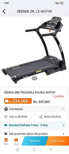 REEBOK TREADMILL CASH ON DELIVERY 0333*711*9531 0