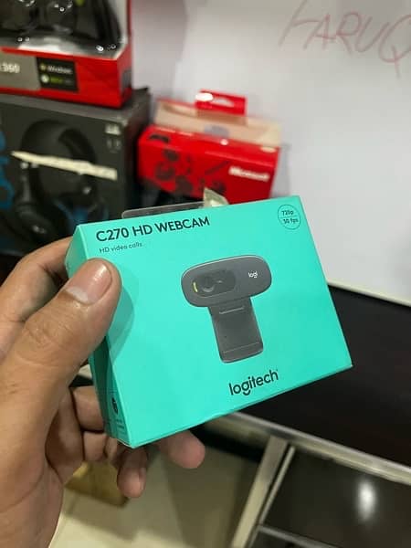 Logitech C270 HD Webcam 720p - 10/10 Condition 1