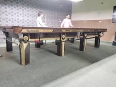 wiraka steel cushion snooker table 6/12 with tournament ball set
