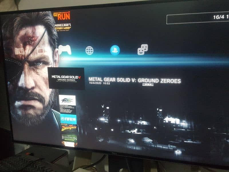 500gbGB ps3 slim 45 games install with 2 controller 5