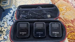 Synco Professional Wireless Mic G2 A2 for Vlogging