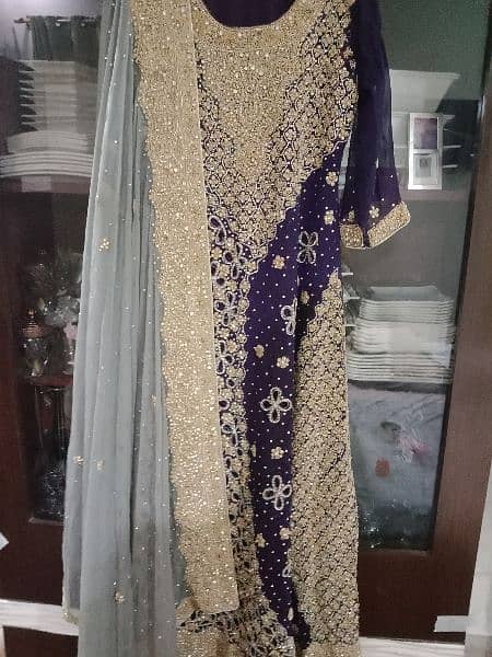 beautiful walima bridal dress 4