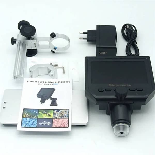 g600 metalic base microscope 1