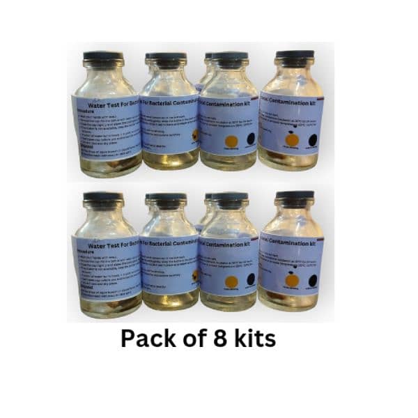 Water Test kit for bacterial contaminations. 2