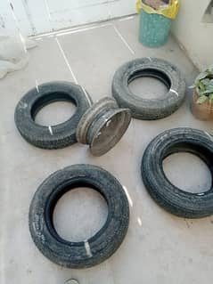 13' inch Tyres and Rim for sale 0