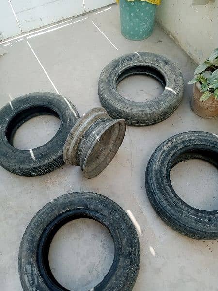 13' inch Tyres and Rim for sale 1