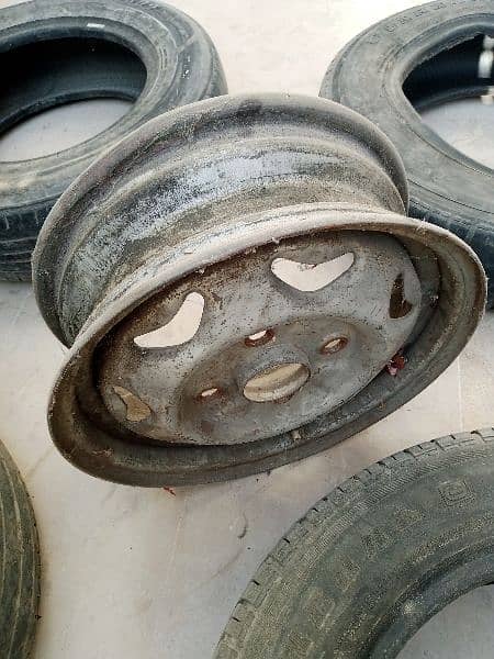 13' inch Tyres and Rim for sale 3