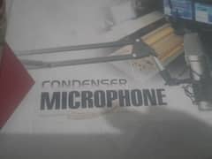 condenser Microphone bm800  with xlr cable and box