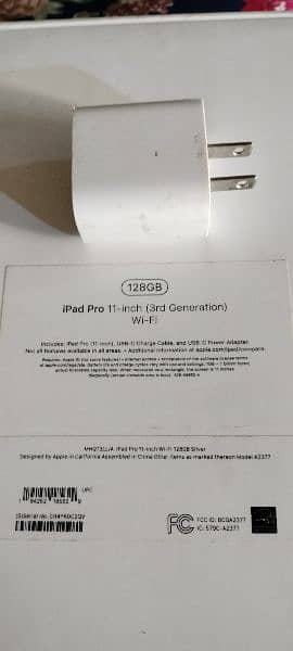 iPad pro 11' M1 (128GB) + full box & PUBG ka bap 2