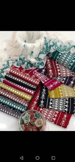 Embroidery suits