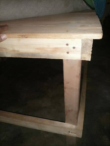 wooden bed table 5