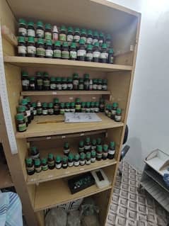 homeopathic clinic with medicines