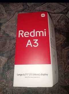 Redmi A3 Full warranty