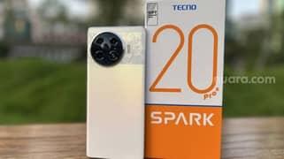 Tecno Spark 20 pro plus 16/256 Pearl White 10 month Warranty