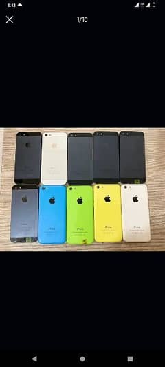 iPhone 5 and 5c 16gb mix quantity available