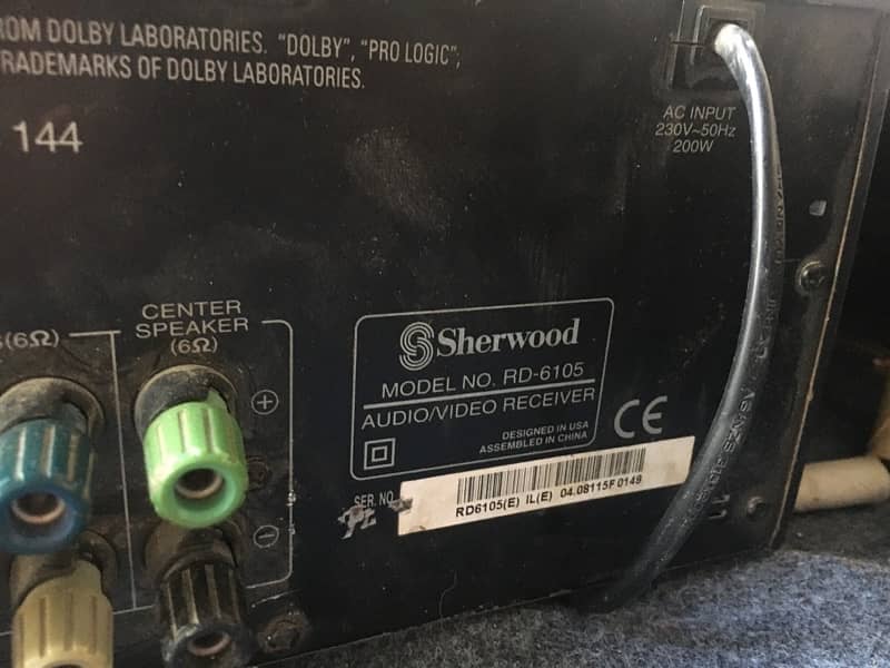 Sherwood Original japan Made amplifier with dolby support 2
