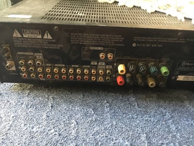 Sherwood Original japan Made amplifier with dolby support 3