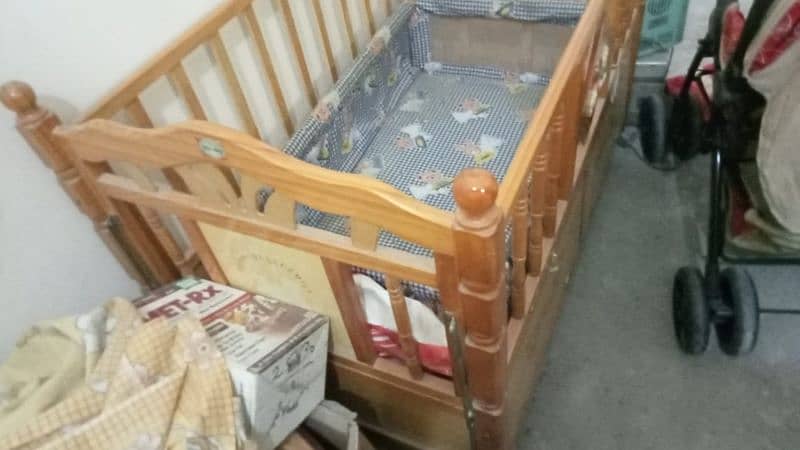 Baby Cot & Push Chair 2