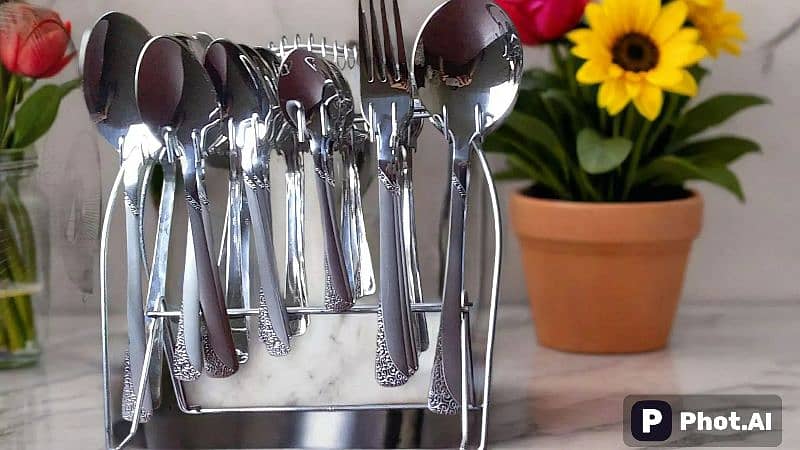 Cutlery Stainless Steel 28 piece 1