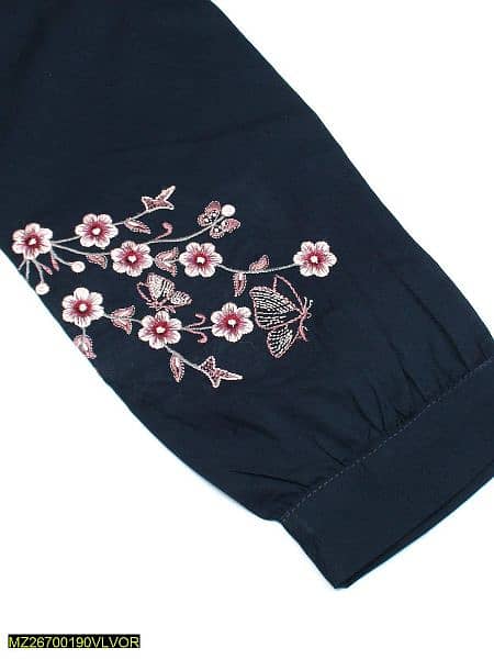 Girls Cotton Embroidered Shirt . . . . Free home delivery 1
