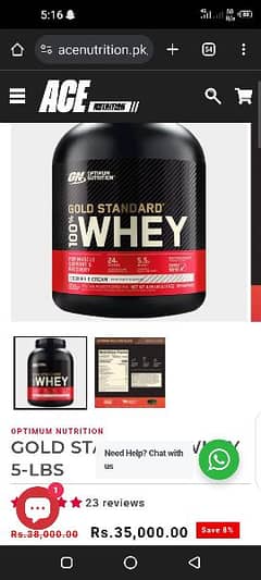 original WHEy protein powder available