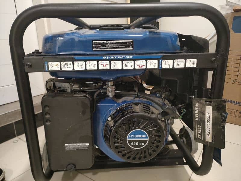 Hyundai HX7600 Generator NEW 3