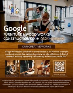 Wood Works, Carpenter, Cupboard, Wardrobe, Kitchen Cabinet, Media Wall 0