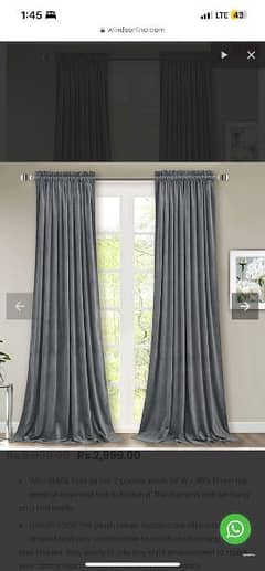 imported plan malai curtains.
