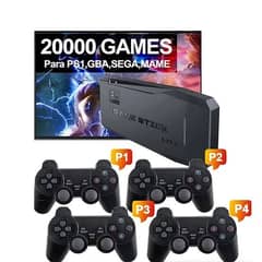 Game Stick 4K HD USB 64GB Card With 20000+ Games 0