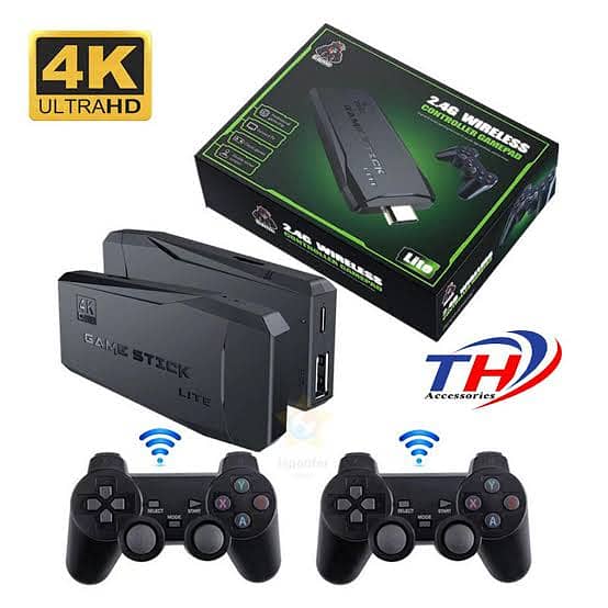 Game Stick 4K HD USB 64GB Card With 20000+ Games 1