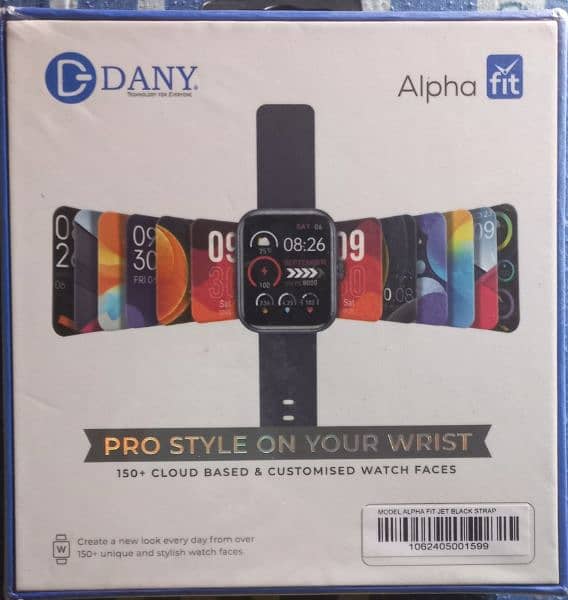 Dany Alpha Fit smart watch 1