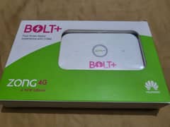 "Box Pack"Unlocked Zong 4G Device|jazz|scom|routet| Delivery Available