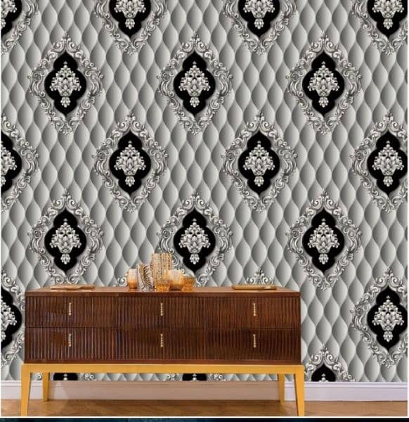 wallpaper roll+bader style+flowers style+wooden style 0333/56/92/195 10