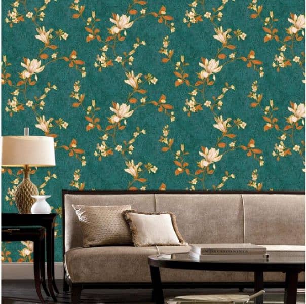wallpaper roll+bader style+flowers style+wooden style 0333/56/92/195 13