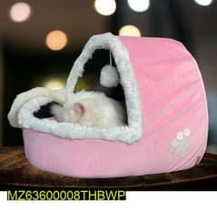 Cat House Pink With Fur