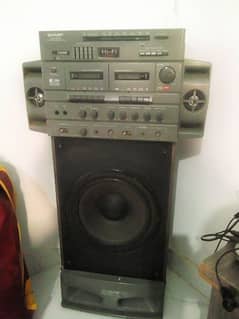 Antique sharp audio system 0