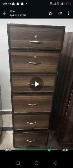 good condition  6 drawers 0