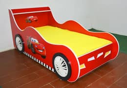Brand New McQueen 95 Single Car Bed for Boys, Children Beds