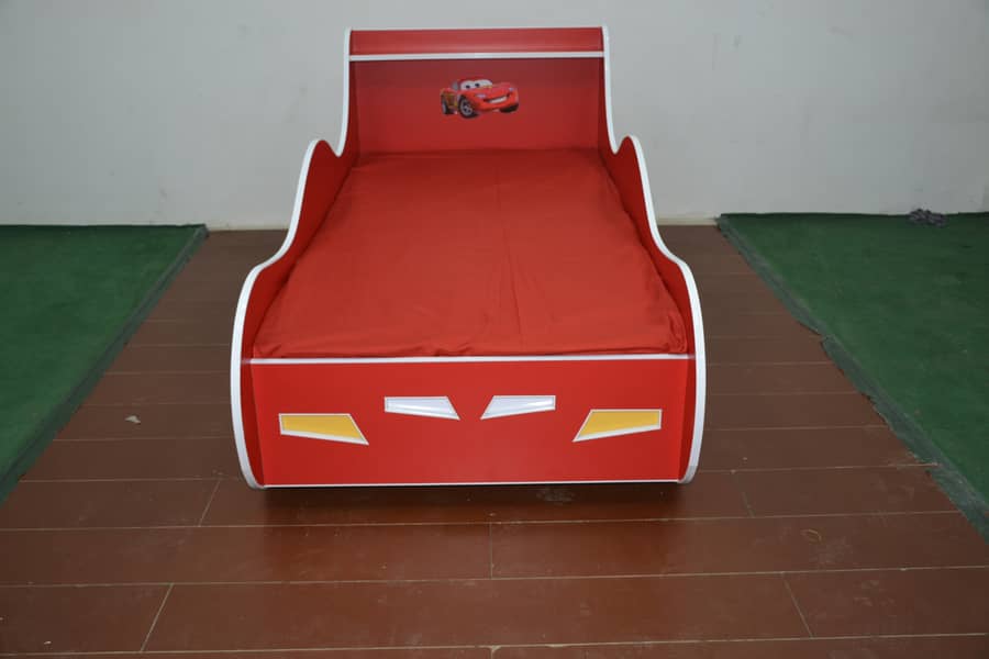 Brand New McQueen 95 Single Car Bed for Boys, Children Beds 3