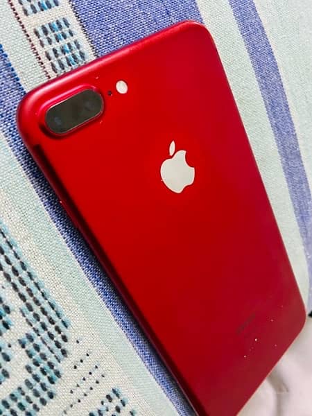 i phone 7 plus /256GB/Special Edition Red/PTA approved 2