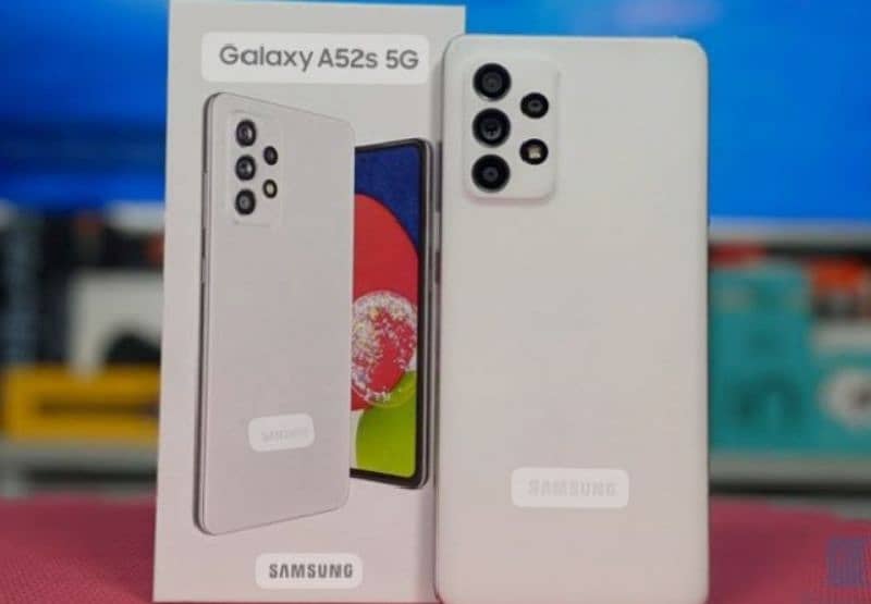 Samsung A52s 5G ( 128gb rom 8gb ram ) white colour 5