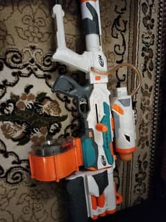 Nerf tri strike blaster toy gun with accessories for sale preloved