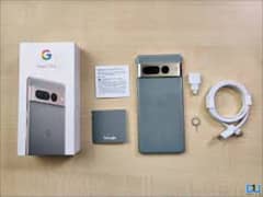 google pixel 7 pro mobile phone complete box 10/10 12/128gb