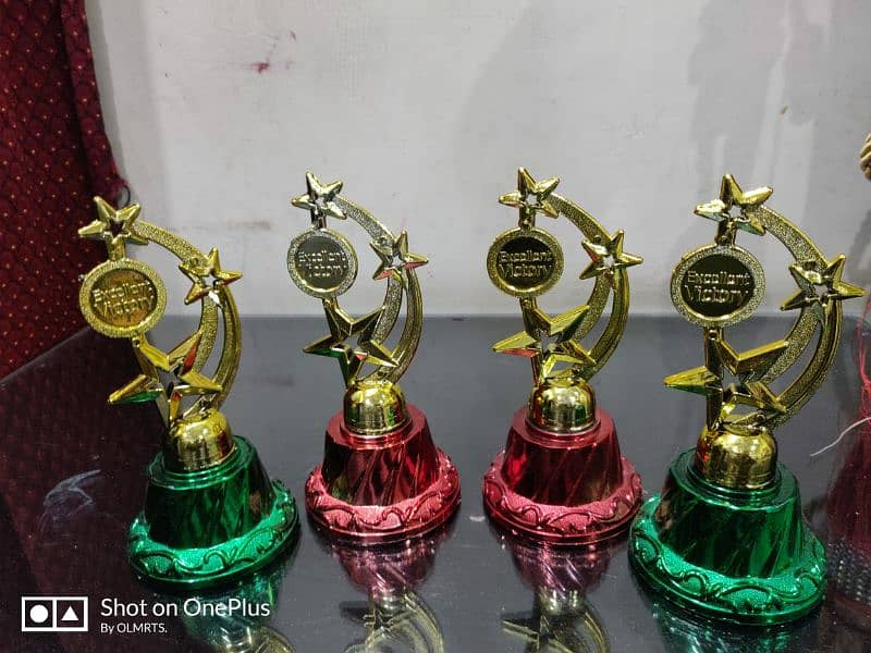 best plastic and metal trophy for cricket, football, and school awards 18